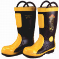 Security safety rubber shoes fire resistant boots